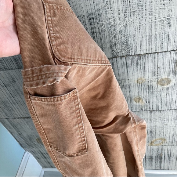 Northern tool Gravel Gear relax fit heavy duty carpenter pants in duck khaki - Picture 5 of 10